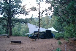 Campsite at Lover's Leap